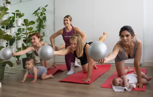 Mami + Baby Core Restore Pilates